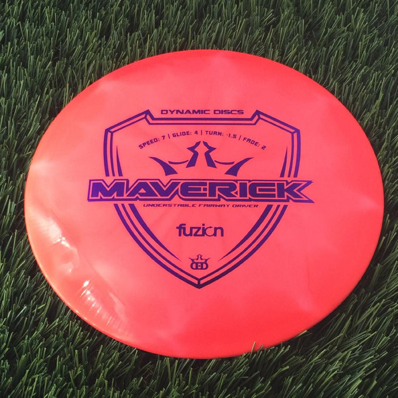 Dynamic Discs Fuzion Maverick - 171g Bright Red