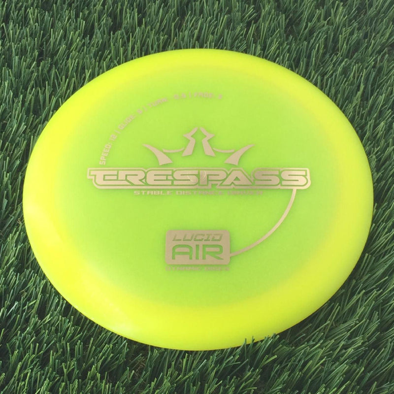 Dynamic Discs Lucid Air Trespass - 158g - Translucent Yellow