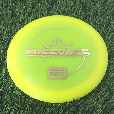 Dynamic Discs Lucid Air Trespass - 156g - Translucent Yellow