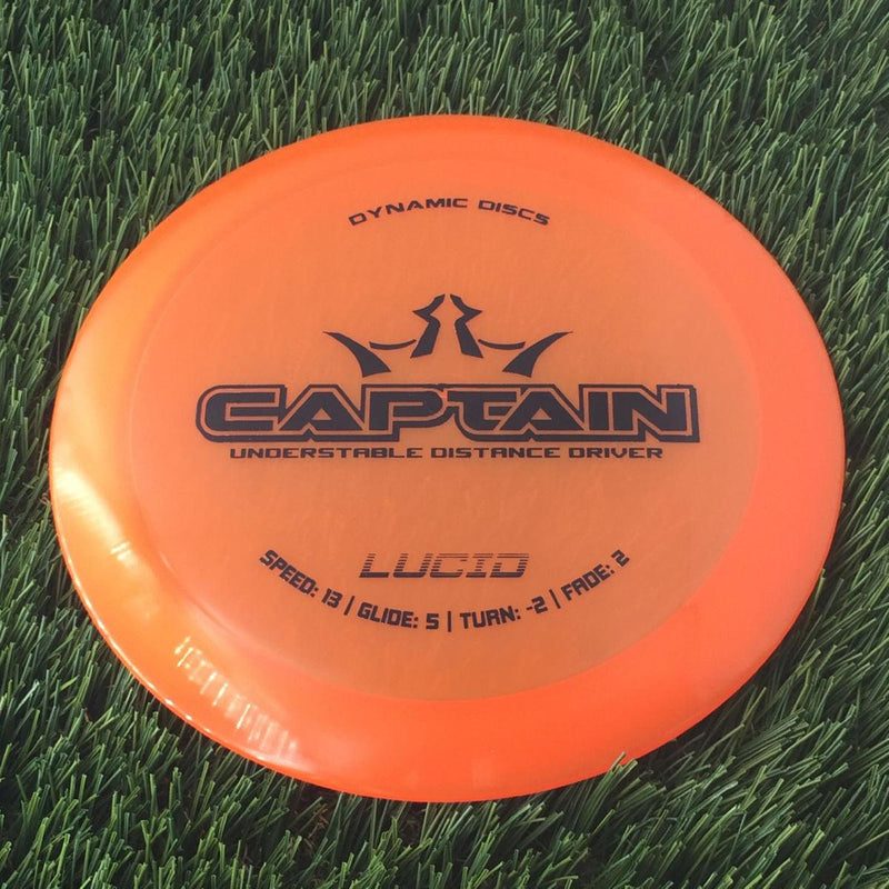 Dynamic Discs Lucid Captain - 175g - Translucent Orange