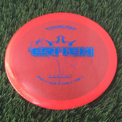 Dynamic Discs Lucid EMAC Truth with Eric McCabe 2010 World Champion Stamp - 175g - Translucent Red