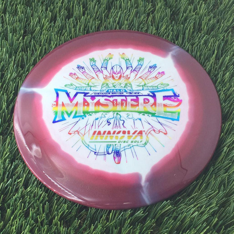 Innova Halo Star Mystere with Burst Logo Stock Stamp - 167g Merlot Red