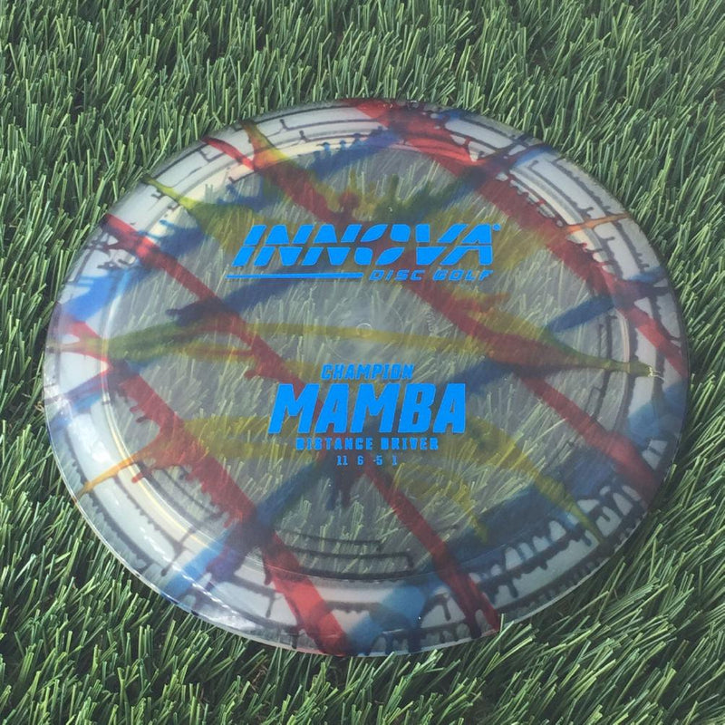 Innova Champion I-Dye Mamba with Burst Logo Stock Stamp - 171g - Translucent Dyed