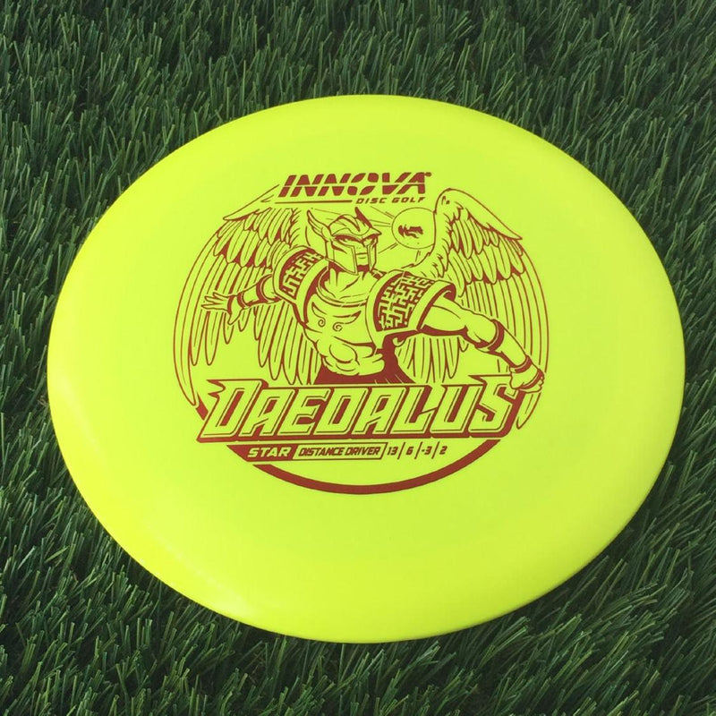 Innova Star Daedalus with Burst Logo Stock Stamp - 168g Yellow