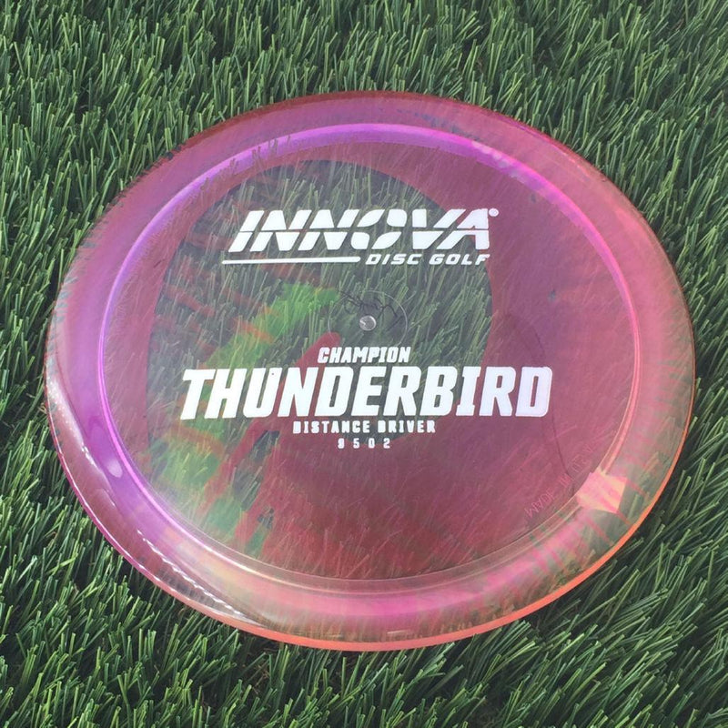 Innova Champion I-Dye Thunderbird with Burst Logo Stock Stamp - 175g - Translucent Dyed