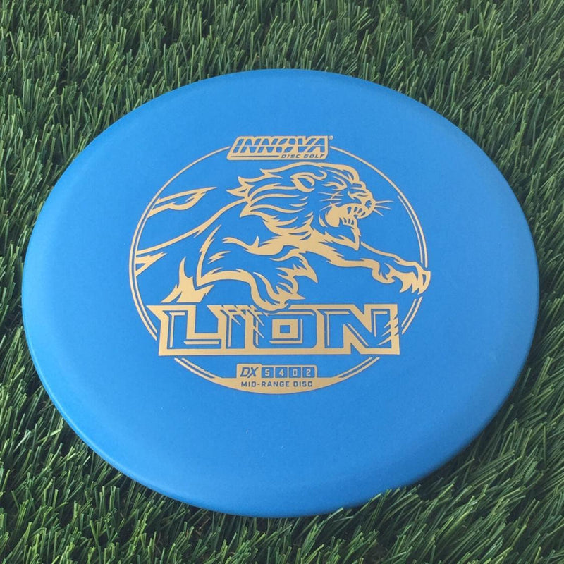 Innova DX Lion with Burst Logo Stock Stamp - 169g Blue