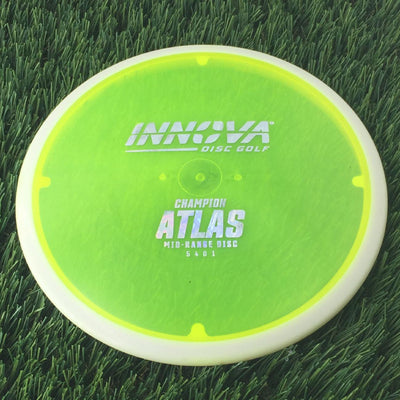 Innova Overmold Champion Atlas with Burst Logo Stock Stamp - 175g - Translucent Yellow