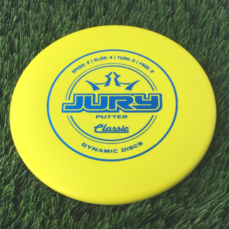 Dynamic Discs Classic (Hard) Jury - 173g Yellow