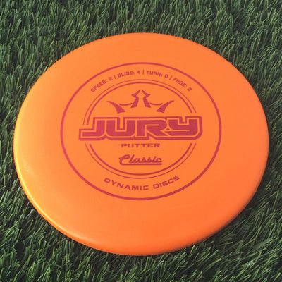 Dynamic Discs Classic (Hard) Jury - 174g Orange