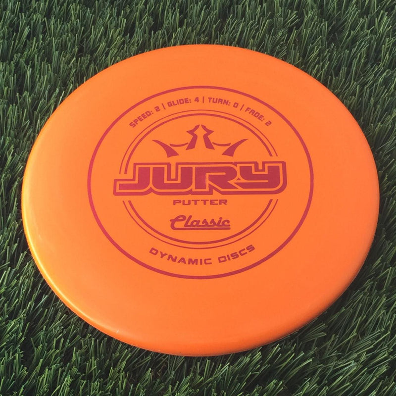 Dynamic Discs Classic (Hard) Jury - 173g Orange