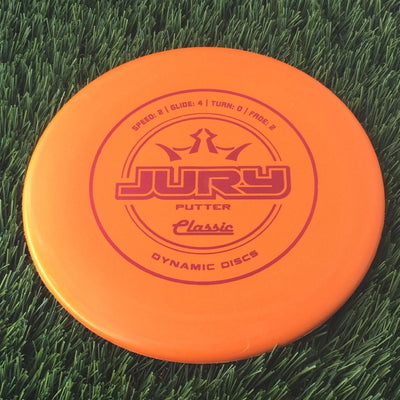 Dynamic Discs Classic (Hard) Jury - 174g Orange