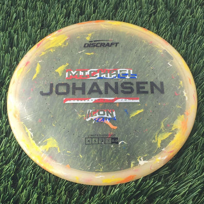 Discraft Jawbreaker Z FLX Comet with Michael Johansen Icon Team Limited Edition 2024 Stamp - 180g - Translucent Light Orange