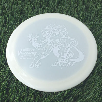 Discraft ESP Glow Venom with Limited Edition Mecha Viper - Anthony Barela Stamp - 172g White