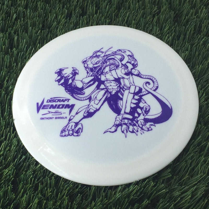 Discraft ESP Glow Venom with Limited Edition Mecha Viper - Anthony Barela Stamp - 174g White