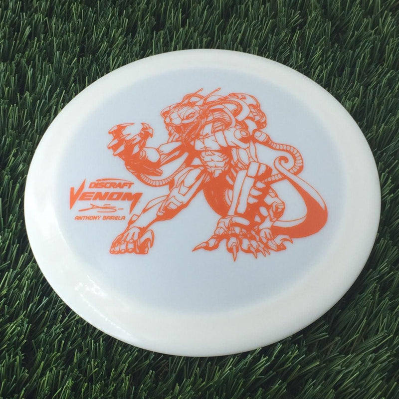 Discraft ESP Glow Venom with Limited Edition Mecha Viper - Anthony Barela Stamp - 169g White