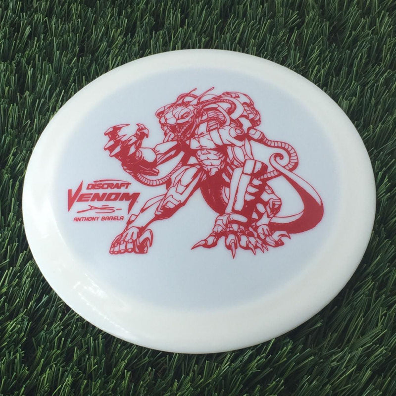 Discraft ESP Glow Venom with Limited Edition Mecha Viper - Anthony Barela Stamp - 169g White