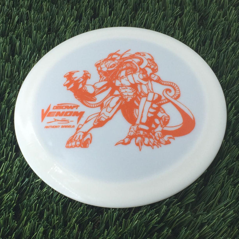 Discraft ESP Glow Venom with Limited Edition Mecha Viper - Anthony Barela Stamp - 169g White