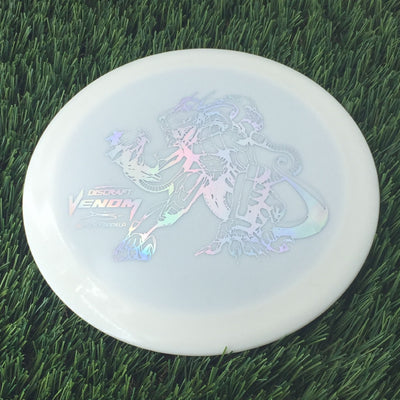 Discraft ESP Glow Venom with Limited Edition Mecha Viper - Anthony Barela Stamp - 174g White