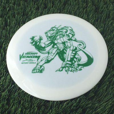 Discraft ESP Glow Venom with Limited Edition Mecha Viper - Anthony Barela Stamp - 174g White