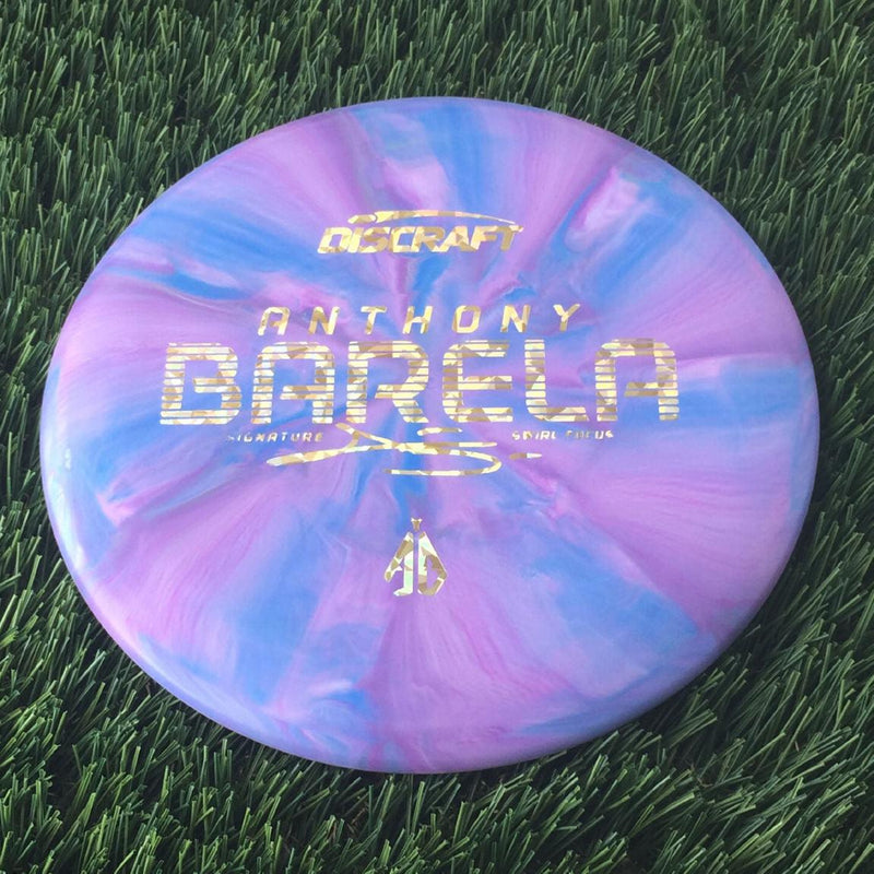 Discraft Crazy Tough CT Swirl Focus with Anthony Barela Signature - AB Stamp - 172g Purple