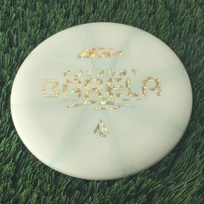 Discraft Crazy Tough CT Swirl Focus with Anthony Barela Signature - AB Stamp - 172g Light Cream