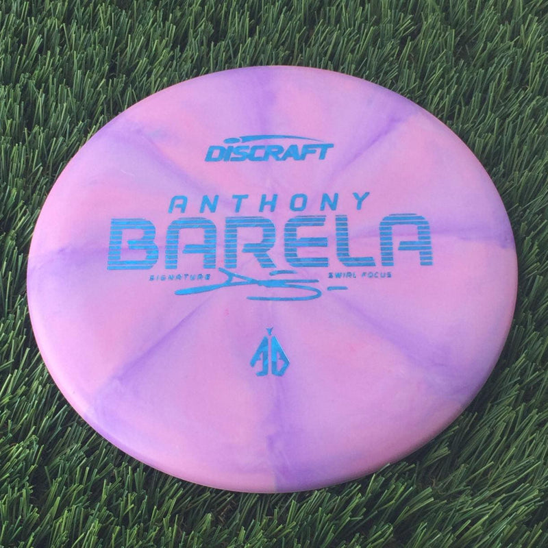 Discraft Crazy Tough CT Swirl Focus with Anthony Barela Signature - AB Stamp - 174g Purple