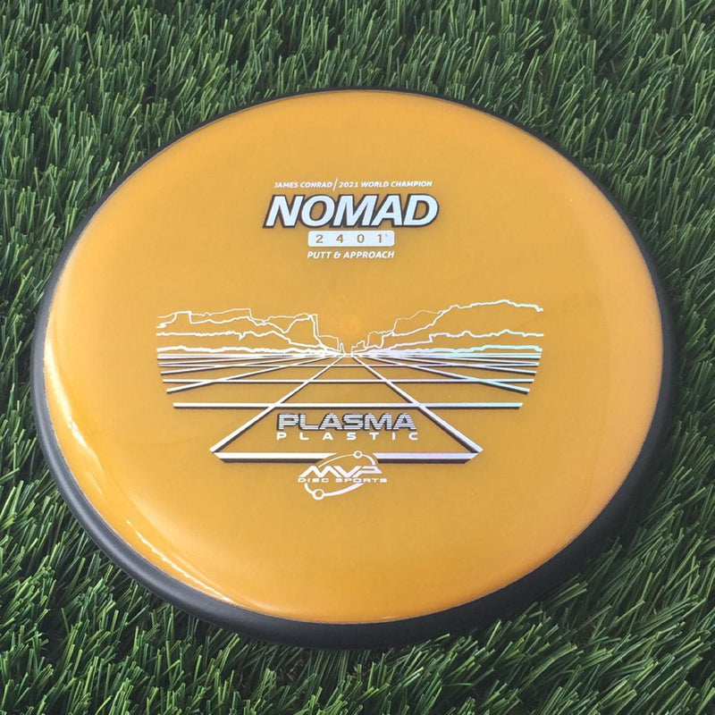 MVP Plasma Nomad with James Conrad | 2021 World Champion Stamp - 172g - Translucent Orange