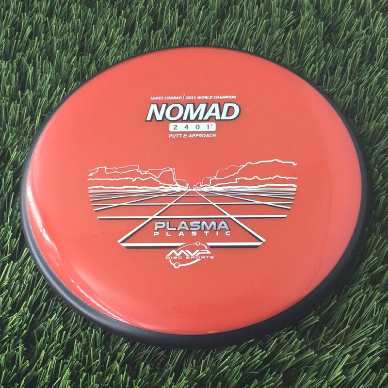 MVP Plasma Nomad with James Conrad | 2021 World Champion Stamp - 168g - Translucent Red