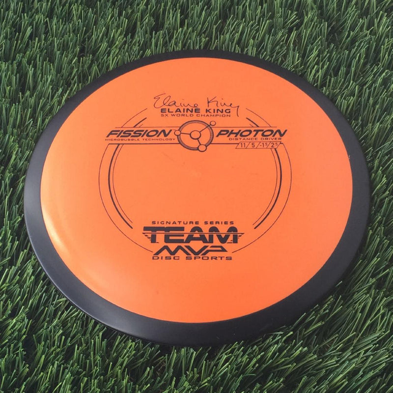 MVP Fission Photon with Elaine King 5x World Champion Stamp - 167g Orange