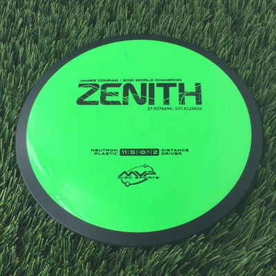 MVP Neutron Zenith with James Conrad | 2021 World Champion Stamp - 173g Green