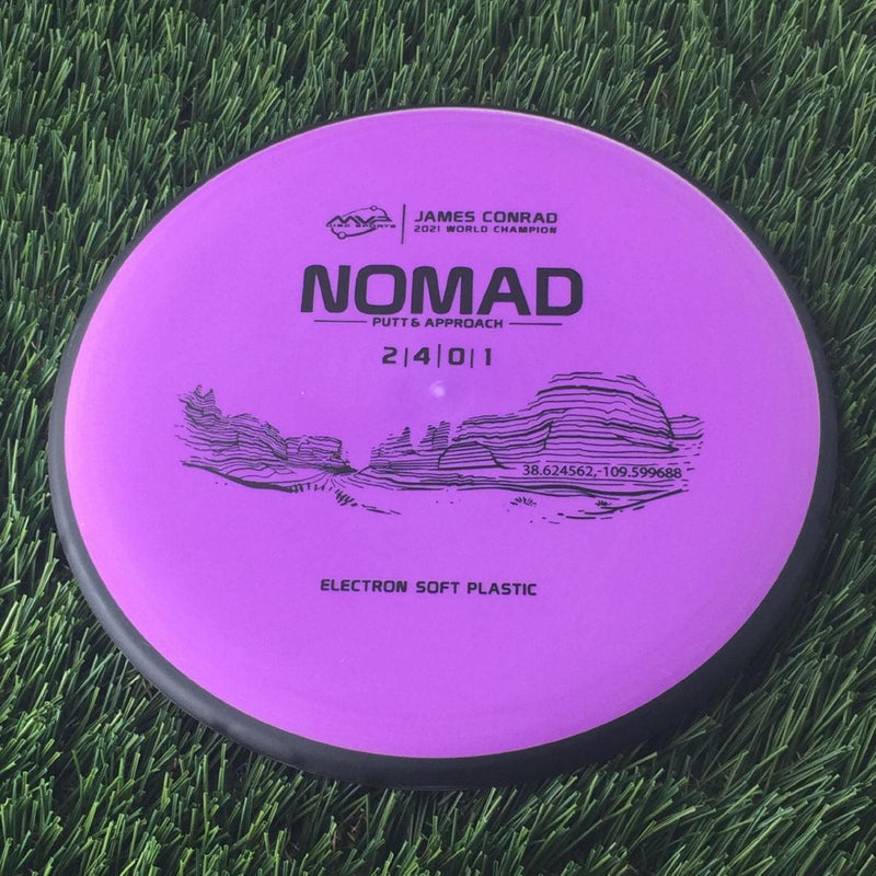 MVP Electron Soft Nomad with James Conrad Lineup Stamp - 174g Purple