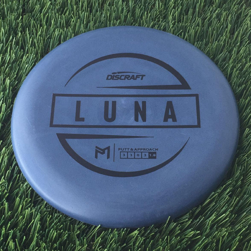 Discraft Jawbreaker/Rubber Blend Luna with PM Logo Stock Stamp Stamp - 174g Dark Blue