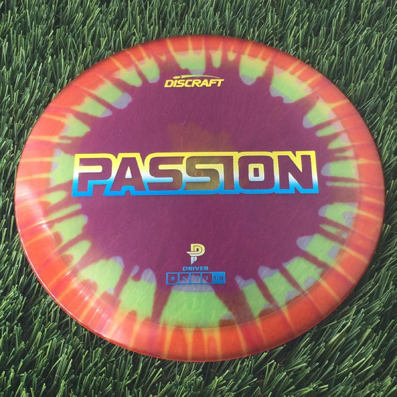 Discraft Elite Z Fly-Dyed Passion with PP Logo Stock Stamp Stamp - 176g - Translucent Dyed