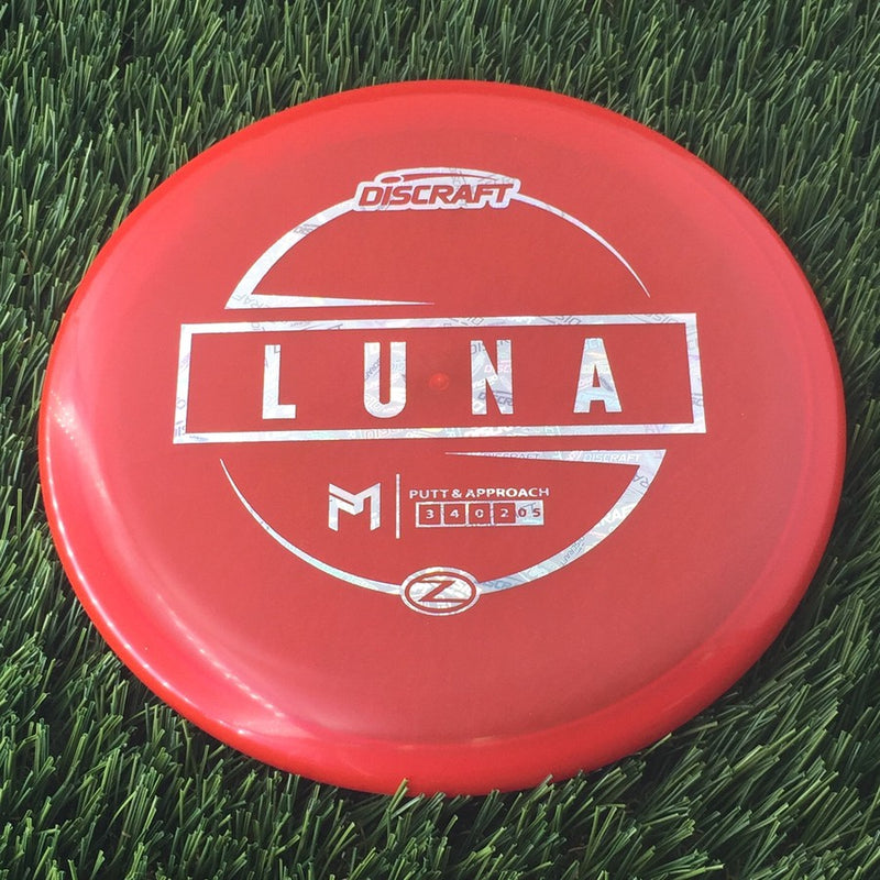 Discraft Elite Z Luna with PM Logo Stock Stamp Stamp - 174g - Translucent Red