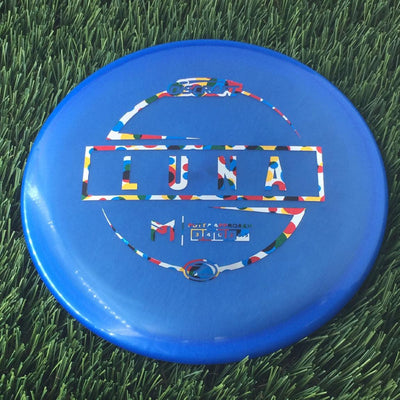 Discraft Elite Z Luna with PM Logo Stock Stamp Stamp - 169g - Translucent Blue