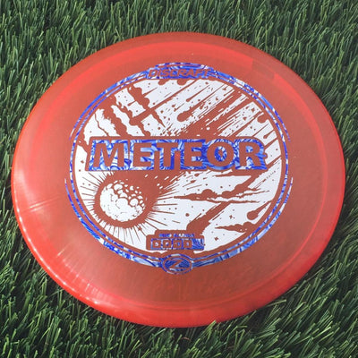 Discraft Elite Z Meteor with Meteor Shower Double Foil Stamp - 180g - Translucent Red