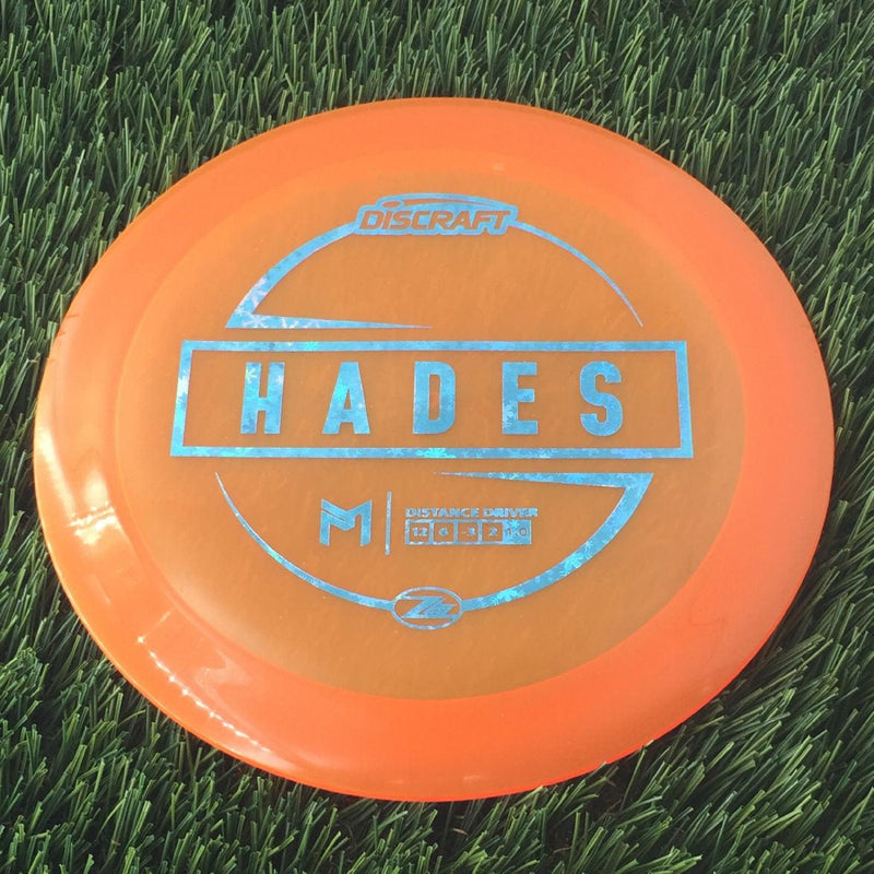 Discraft Elite Z Lite Hades with PM Logo Stock Stamp Stamp - 160g - Translucent Orange