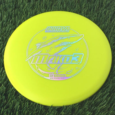 Innova DX Mako3 with Burst Logo Stock Stamp - 180g Yellow