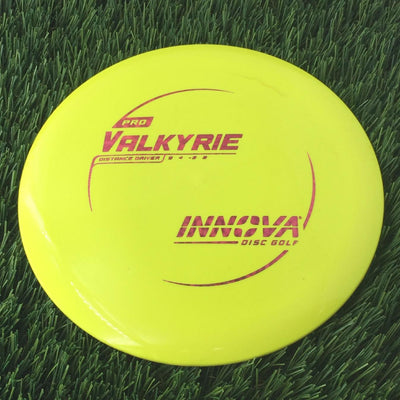 Innova Pro Valkyrie with Burst Logo Stock Stamp - 175g Yellow