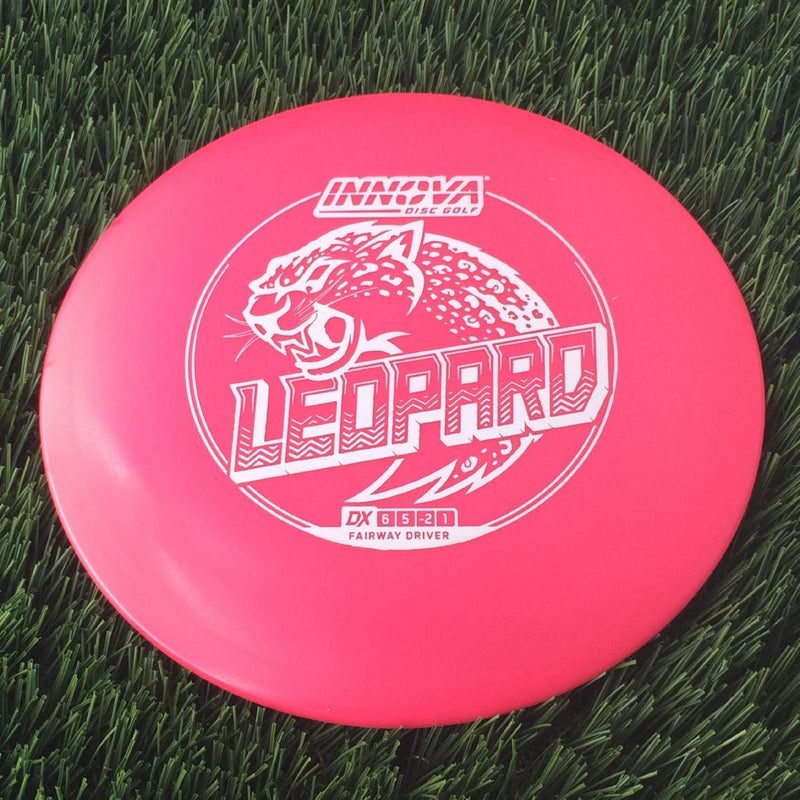 Innova DX Leopard with Burst Logo Stock Stamp - 136g Pink