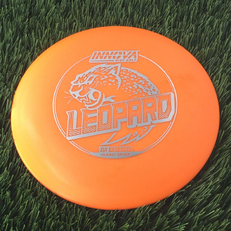 Innova DX Leopard with Burst Logo Stock Stamp - 136g Orange