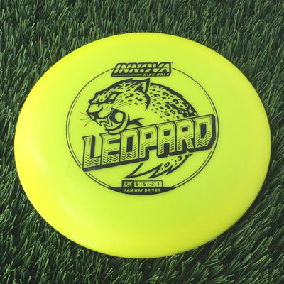 Innova DX Leopard with Burst Logo Stock Stamp - 138g Yellow