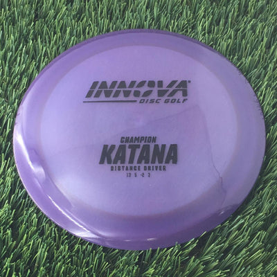 Innova Champion Katana with Burst Logo Stock Stamp - 167g - Translucent Purple