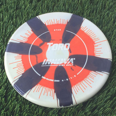 Innova Star I-Dye Toro with Burst Logo Stock Stamp - 171g Dyed