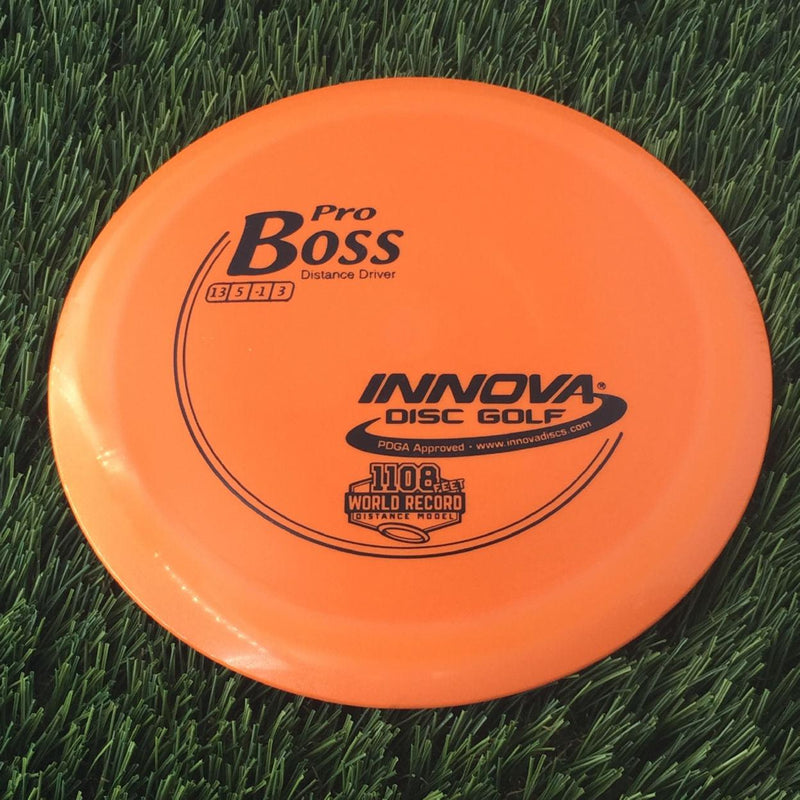 Innova Pro Boss with 1108 Feet World Record Distance Model Stamp - 171g Orange