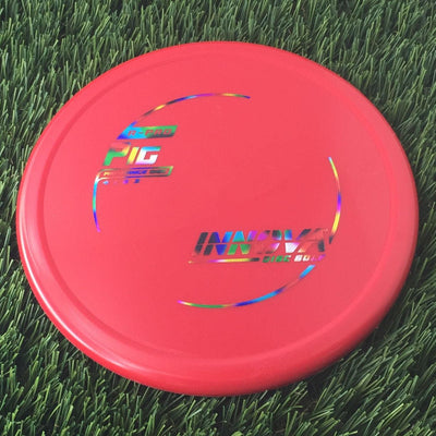 Innova R-Pro Pig with Burst Logo Stock Stamp - 172g Red