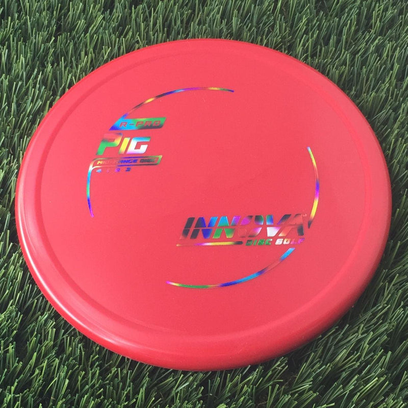 Innova R-Pro Pig with Burst Logo Stock Stamp - 172g Red