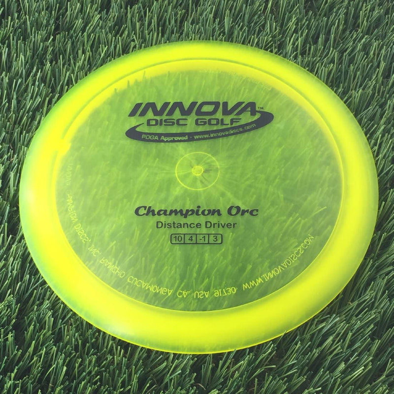 Innova Champion Orc - 164g - Translucent Yellow