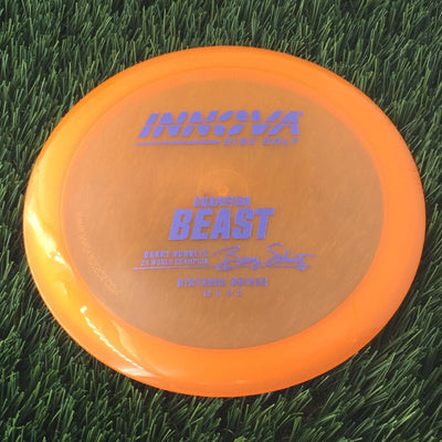 Innova Champion Beast with Burst Logo Barry Schultz 2X World Champion Stamp - 167g - Translucent Orange