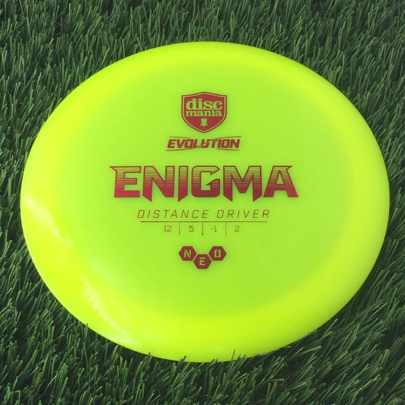 Discmania Evolution NEO Enigma - 174g Yellow